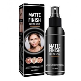 KOAHDE Spray Fixateur de Maquillage,Fixateur Setting Spray Mate Finish,Professional Makeup Spray Fissante per Makeup,Makeup R