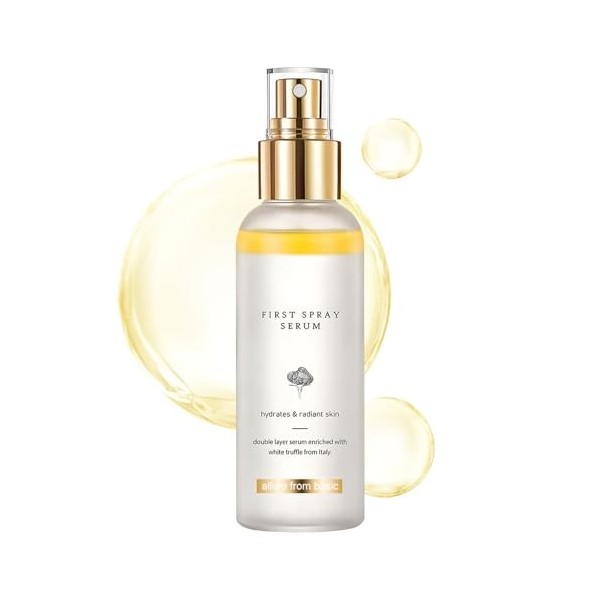 Sérum au Truffe Blanche - Hydratation Intense, Hydratation Intense & Éclat Jeunesse, Formule Vegan aux Extraits Végétaux