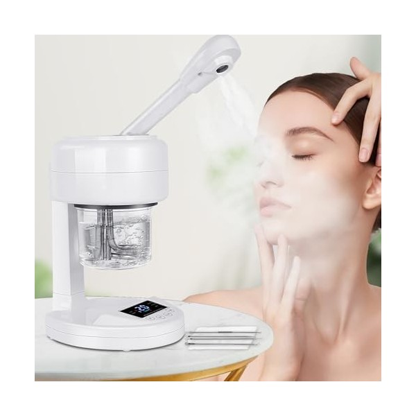 Vapeur Visage Vaporisateur Sauna Spa Facial Chaude Nano Ionique, Visage Steamer Humidificateur Appareil Outils Nettoyage Pore