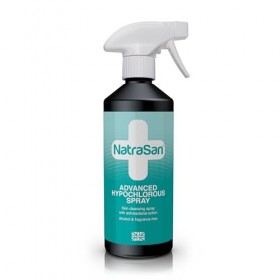 NatraSan Spray Hypochloreux Avancé, Nettoyant pour la Peau Sans Alcool et Sans Parfum, 500ml Crème Jour et Nuit