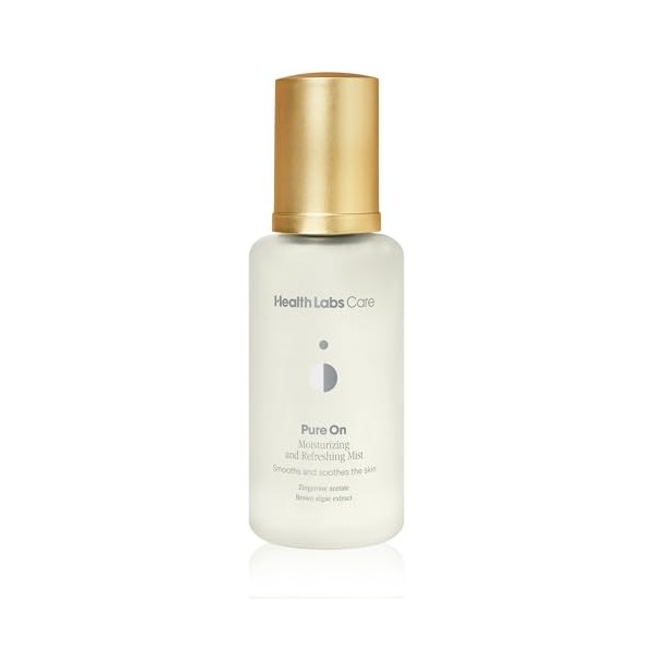 Health Labs Care Brume hydratante et rafraîchissante Pure On - Spray anti-oxydant pour le visage - Hydrate instantanément et 