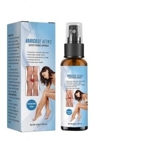 Spray pour Varices - Traitement des Varices et Varicose Veins Spray pour Jambes Légères | Crème Naturelle pour une Circulatio