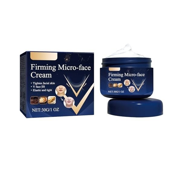 Crème pour le Visage Mince,Crème Liftante en Forme de V,Remodelage Raffermissant des Contours du Visage,Crèmes Visages en For