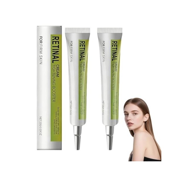 Retinol Tightening Booster, Retinal Serum Visage, Crème Sérum Raffermissante au Rétinol, Rétinol Firming Sérum, Anti-Rides, R