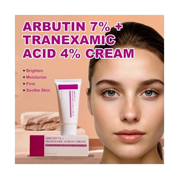 arbutine collagène crème visage lisse