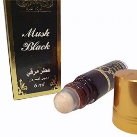 Musc noir roqya, essence de parfum, sans alcool, contenance 6ml, huile parfumée, roll on, attar musk black, musc aswad, odeur