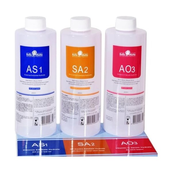 Soins de la peau facial beauté Aqua Peel solution 400ml par bouteille visage nettoyant et hydratant