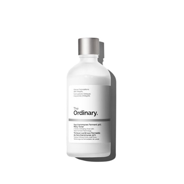 The Ordinary Tonique Lacté aux Ferments de Saccharomyces 30%, Tonique exfoliant et hydratant pour une peau plus lisse et plus