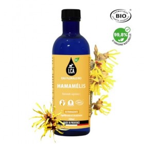 LCA Eau Florale d’Hamamélis Bio – Lotion Tonifiante & Astringente – Peaux Mixtes à Grasses – Hydrolat Cosmétique – Fabriqué e