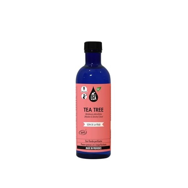 LCA Eau Florale d’Hamamélis Bio – Lotion Tonifiante & Astringente – Peaux Mixtes à Grasses – Hydrolat Cosmétique – Fabriqué e
