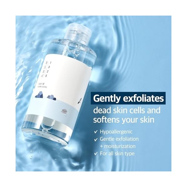 ROUND LAB Dokdo Toner/Exfoliant, Hydratant, Tonique de type aqueux 100 ml 