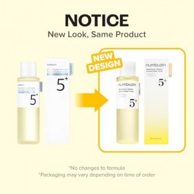 numbuzin N°5 Tonique | Tonique Vitamin Boosting Essential | Anti-tache, teint lumineux, éclatant, hyperpigmentation | Vitamin