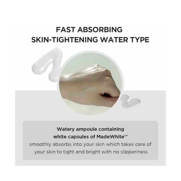 SKIN1004 Tone Brightening Capsule Ampoule - Sérum Anti-Taches Éclaircissant - 4 Percent Niacinamide et 2 Percent Acide Tranex