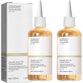 Toner à acide glycolique, acide glycolique 7 % solution tonifiante, acide glycolique 7 % solution de resurfaçage tonifiante, 
