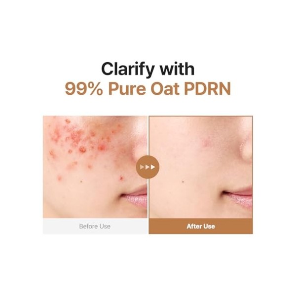 PURITO Oat PDRN Gentle Refining Toner 200 mL 6.76 fl.oz, Korean Oat Exfoliating Toner 99% Pure Oat PDRN, Hydrating & Clarifyi