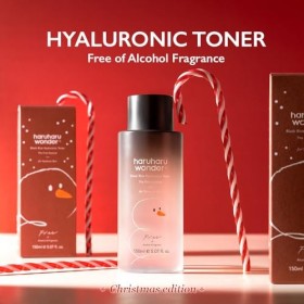 haruharu Wonder Black Rice Hyaluronic Toner 150ml Christmas Limited Edition 