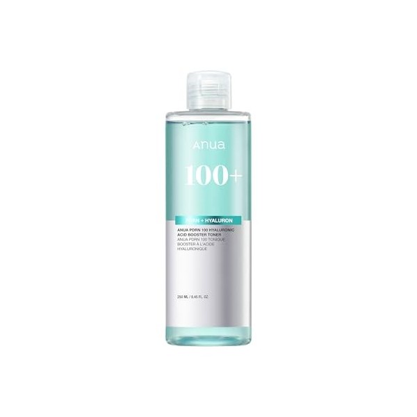 Anua PDRN 100 Toner booster à lacide hyaluronique, pour peau sèche et sensible, ADN Salmon avec effet plumping hydratant, Gl