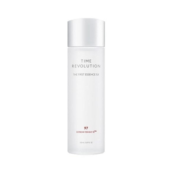 MISSHA Time Revolution The First Essence 5e génération 150 ml – Essence/tonique qui hydrate et lisse la peau en créant une 