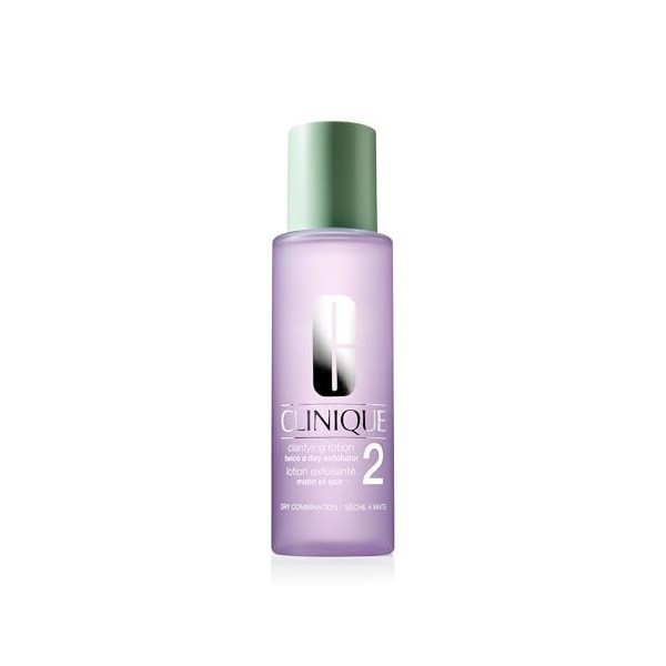 Clinique basic 3 temps lotion exfoliante 2 peaux sèches à mixtes 200ml Lotions Toniques