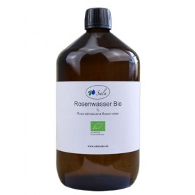 Sala Eau de rose bio 1 l 1000 ml Bouteille en verre