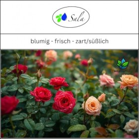 Sala Eau de rose bio 1 l 1000 ml Bouteille en verre