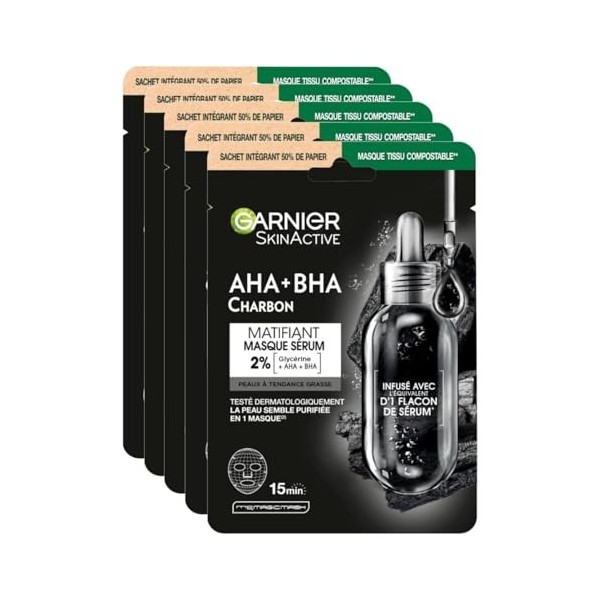 Garnier SkinActive - Eau micellaire nettoyante pour un nettoyage en douceur et un démaquillage en douceur - Lotion apaisante ...