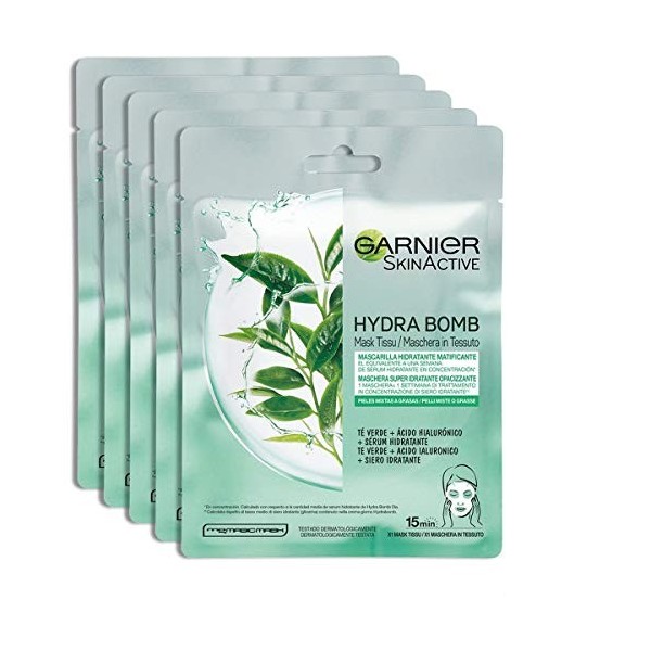 Garnier SkinActive - Eau micellaire nettoyante pour un nettoyage en douceur et un démaquillage en douceur - Lotion apaisante ...