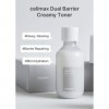 celimax Lotion Tonique Crémeuse Double Barrière Aux Céramides Et Peptides, Sans Huile Ni Alcool, Astringente Pour Le Visage, 
