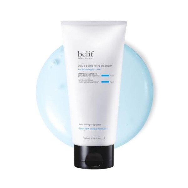 Belif Aqua Bomb Toner hydratant pour le visage 200 ml I Toner pour peau sèche I Tonique hydratant pour le visage Lotions Toni...