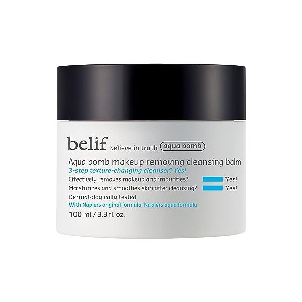 Belif Aqua Bomb Toner hydratant pour le visage 200 ml I Toner pour peau sèche I Tonique hydratant pour le visage Lotions Toni...