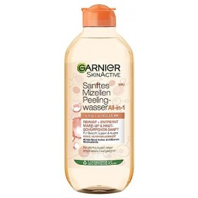 Garnier SkinActive Eau exfoliante douce pour éliminer les restes de maquillage et les peaux mortes 400 ml