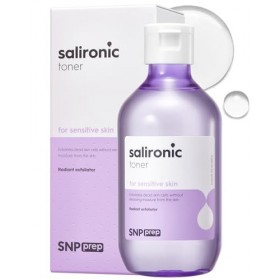 SNP Prep Salironic Toner – Tonique pour le visage de type aqueux coréen avec BHA, Houttuynia Cordata, Camomille, Squalane et ...
