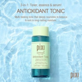 Pixi Sérum Tonique Antioxydant Et Hydratant Pour Le Visage 3 En 1, 100 Ml 3,4 Oz Lotions Toniques