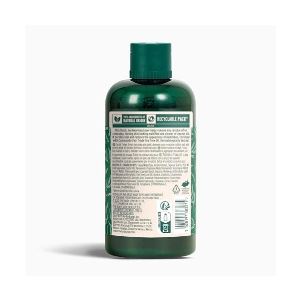 Body shop Toner à thé 250 ml
