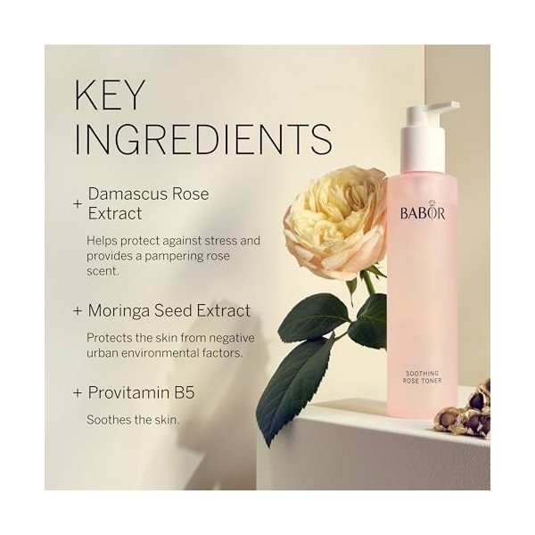 Cleansing. Soothing Rose Toner - BABOR Lotions Toniques