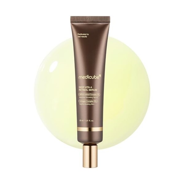 medicube Deep Reviving Bakuchiol Retinol Serum – Sérum anti-âge au rétinol et bakuchiol – 1.01 oz