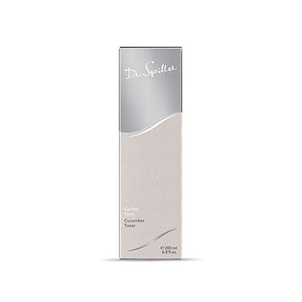 Dr. Spiller - Tonique aux concombres | Lotion purifiante et rafraîchissante | Affine les pores | Hydrate |