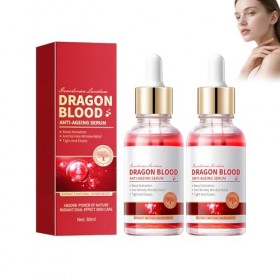 2PC Sérum Hydratante Visage, Sérum Anti-Rides pour le Visage, Pour Une Peau Douce Et Lisse, Éclaircit le Teint, Améliore léc