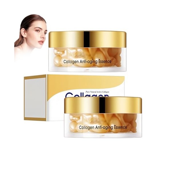 2PC Crème Hydratante Visage, Crème Hydratante En Profondeur Pour La Peau, Anti-Rides pour le Visage, Hydratation, Améliore l