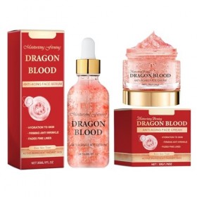 Crème Hydratante 50g + Sérums pour le Visage 30ml, Pour LHydratation et le Raffermissement de la Peau Afin de Réduire les Ri