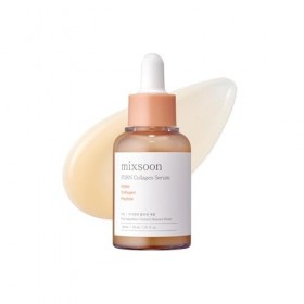 mixsoon PDRN Collagen Serum – PDRN à base de riz et peptides d’origine végétale, soin hydratant et raffermissant haute viscos