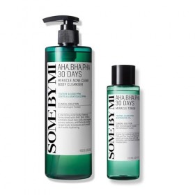 Traitement Intensif Anti-Acné – Réduit les Imperfections et l’Excès de Sébum avec AHA BHA PHA Visage & Corps