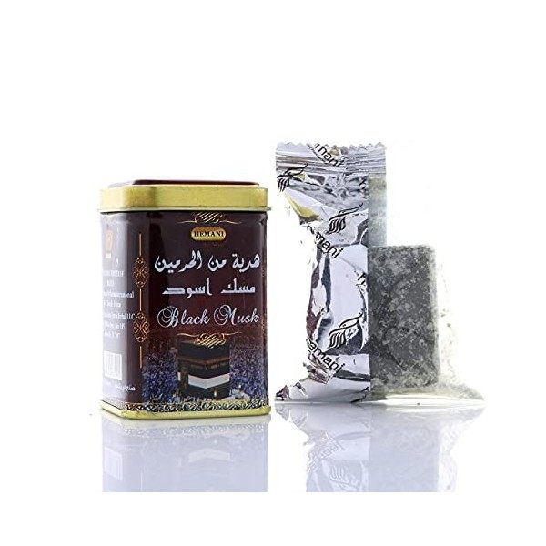 Hemani Halal Musc Noir - Parfum Solide Sans Alcool 25g