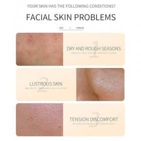 Dyceittdia Eau de Riz pour le Visage, 120ml Tonique au lait de riz et 120ml Mousse nettoyante au riz, Raffermissant, Lotion a