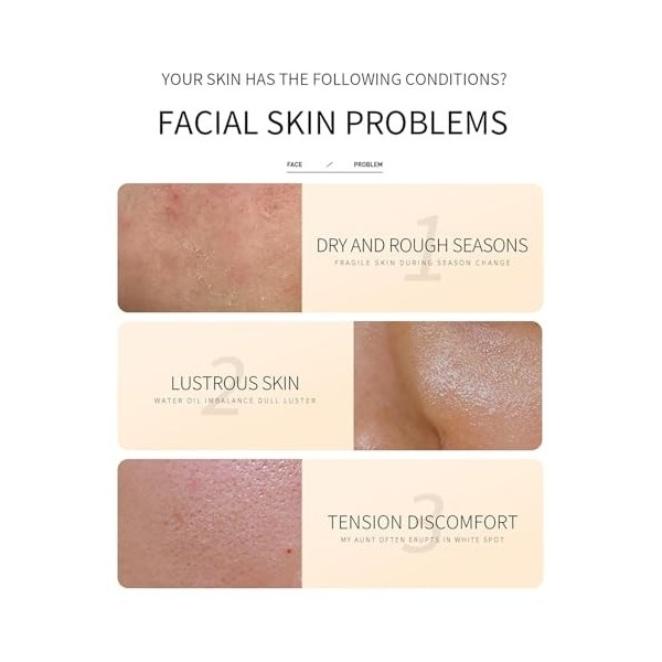 Dyceittdia Eau de Riz pour le Visage, 120ml Tonique au lait de riz et 120ml Mousse nettoyante au riz, Raffermissant, Lotion a