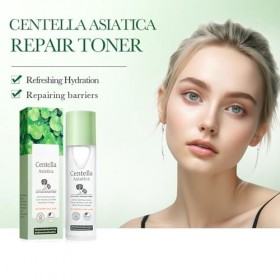 Lotion Apaisante et Hydratante au Centella Asiatica 120ml, Tonique Visage Réparateur, Apaise les Rougeurs et Renforce la Barr