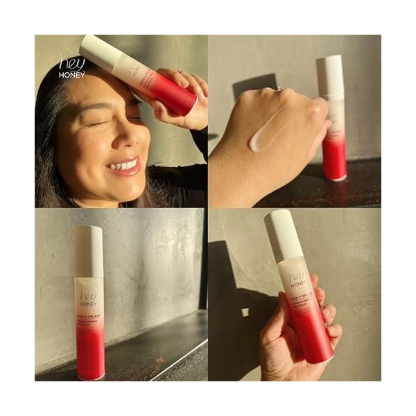 Hey Honey Skincare Make A Splash Sérum visage hydratant intensivement à la niacinamide Aqua | Soin intensif du visage & hydra