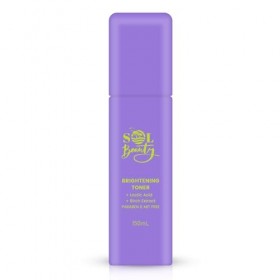 Sol Beauty Lotion tonique éclaircissante Lotion tonique hydratante quotidienne pour le visage, essence éclaircissante, exfoli