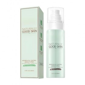 Hinapan Vaporisateur Fixant Matifiant 100ml, Prolonge la Tenue du Maquillage, Réduit la Brillance et Affine les Pores, Formul