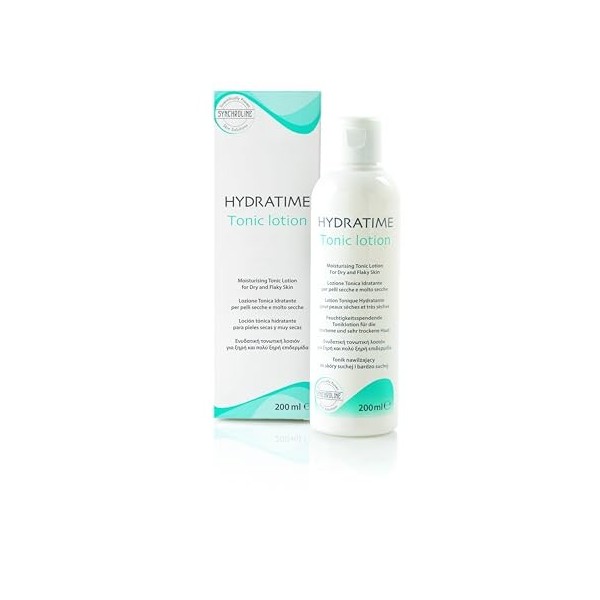 Synchroline - Hydratime Tonic Lotion Tonique Hydratant Visage 200 Ml Avec Eau Distillée de Miel et Acide Hyaluronique Action 